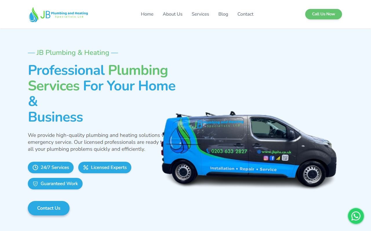 Client website